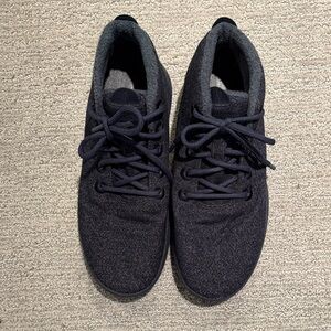 Allbirds Men's Black Wool Runner Mid Mizzle High Top Sneaker